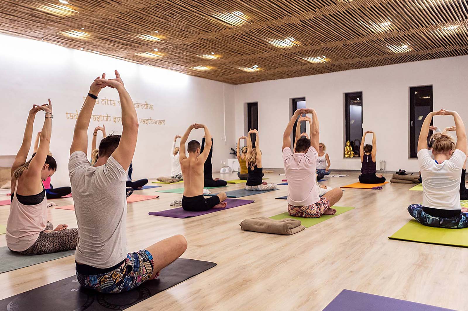 Yoga at the Samsára studio